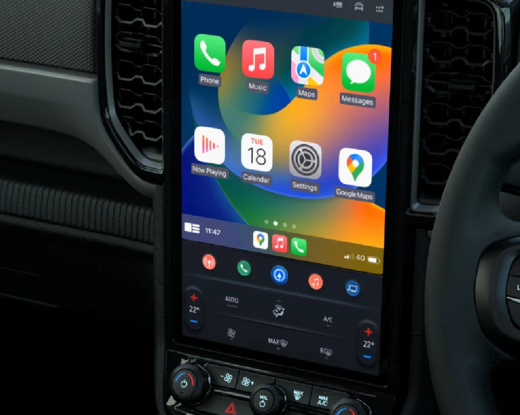 Seamless and smart connectivity - Ford Ranger Double Cab