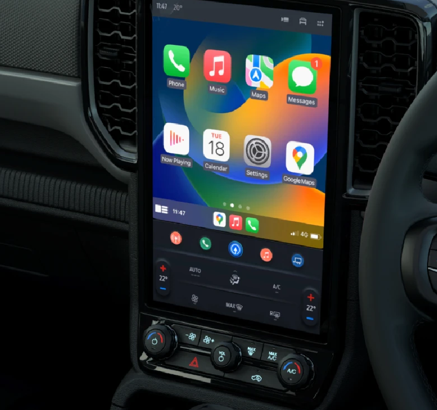Seamless and smart connectivity - Ford Ranger Super Cab